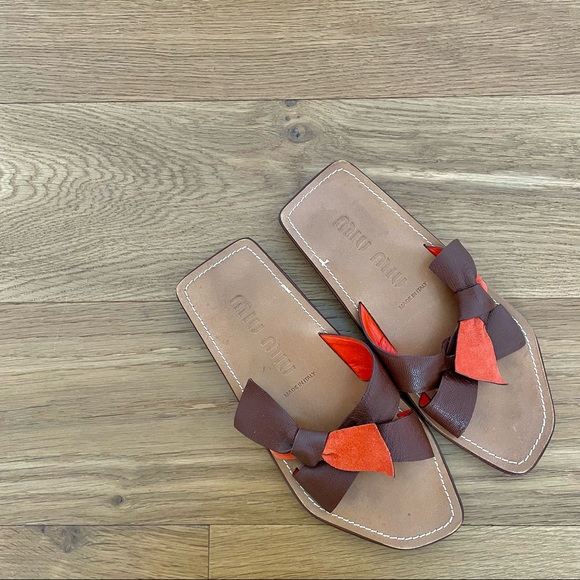 miu miu Vintage Sandals, 38.5 - Picture 7 of 13